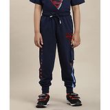 Kidsville DC Comics Featuring Superman Printed Joggers - Navy Blue