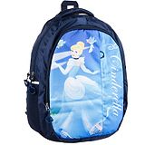 Disney By Kuber Kuber Industries Disney Cinderella School Bags  Kids School Bags  Collage Bookbag  Travel Backpack  School Bag for Girls & Boys  School Bag with 5 Compartments  Include Bag Cover  Blue