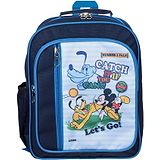 Disney By Kuber Kuber Industries Disney Mickey Catch It School Bag  Kids School Bags  Student Bookbag  Spacious School Bag  School Bag for Girls & Boys  School Backpack for Kids  4 Compartments School Bag  Navy Blue