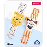 Babyhug Disney Tigger and Pooh Wrist Rattles Pack of 2 - Multicolor