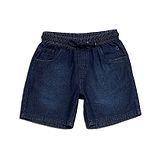 GINI & JONY Denim Solid Shorts - Blue