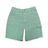 GINI & JONY Cotton Solid Shorts - Green