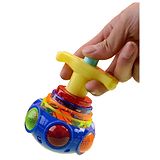 VGRASSP UFO Shaped Spinning Top - Launcher Lattoo Toy For Kids And Adults With Beautiful LED Flash Lights And Dynamic Music - Feel Your Childhood Again - Color And Design As Per Stock