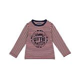 Mothercare Full Sleeves Striped T-Shirt - Red & White