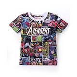 Babyhug Marvel Cotton Half Sleeves T-Shirt With Avengers Print - Multicolour