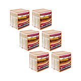 PrettyKrafts XL Saree Cover,sari organizer with handles & transparent front Extra Large Sari Cover Set of 6