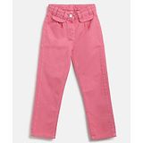 Tales & Stories Solid Trousers - Pink