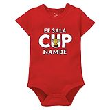 Zeezeezoo IPL Theme Ee Sala Cup Namde Printed Onesie - Red