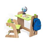 Alex Daisy by Tiffany Alex Daisy Texas Height Adjustable Kids Study Table and Chair Set - Green