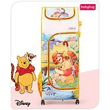 Babyhug Disney 4 Shelved Almirah With Wheels Winnie The Pooh Theme - Yellow