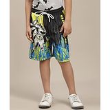 Kidsville DC Comics Featuring Batman Printed Shorts - Yellow Black & Blue