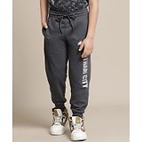 Kidsville DC Comics Featuring Batman Printed Joggers - Charcoal Grey