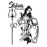 Shiva The Power wallstickers Vinyl