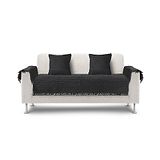 Saral Home AXIS Sofa Cover Set (1 Seat Cover, 2 Cushion Cover, 2 Arm Covers)