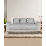 Saral Home AXIS Sofa Cover Set (1 Seat Cover, 3 Cushion Cover, 2 Arm Covers)