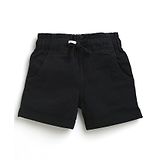 Tiny Girl Solid Denim Shorts - Black