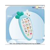 Neonate Care Smart Phone Cordless Feature Mobile Phone Toy - Blue