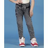 Tales & Stories Solid Jeans - Grey