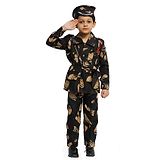 Itsmycostume Army & Military Theme Costume set - Green