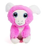 Jeannie Magic Sparkly Eyes Palm Pal Monkey Pink - Height 18 cm