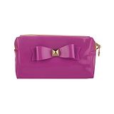 The Quirk Box Cosmetic Travel Pouch Purple