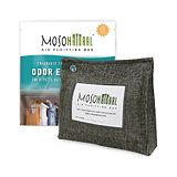 Moso Natural Odor Eliminator Chemical Free Unscented Air Purifying Bag 300g - Charcoal