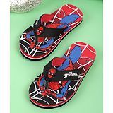 Kidsville Marvel Avengers Featuring Spiderman Detailed Flip Flops - Red