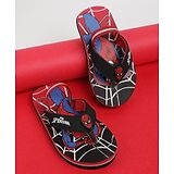 Kidsville Marvel Avengers Featuring Spiderman Detailed Flip Flops - Red