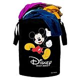 Disney By Kuber Kuber Industries Disney Print Waterproof Canvas Laundry Bag, Toy Storage, Laundry Basket Organizer 45 L Black