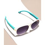 KIDLINGSS Aviator Style Sunglasses - White