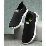 CHamps SHOES Knitted Casual Shoes - Black