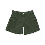 GINI & JONY Solid Shorts - Green