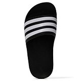 Adidas Kids Slip On Flip Flops Solid Colour- Black