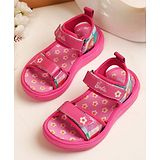 Kidsville Mattel Featuring Barbie Printed  Sandals - Pink