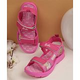 Kidsville Mattel Featuring Barbie Printed  Sandals - Pink