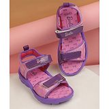 Kidsville Mattel Featuring Barbie Printed  Sandals - Purple