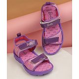 Kidsville Mattel Featuring Barbie Printed  Sandals - Purple