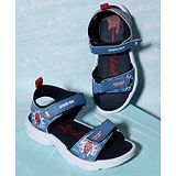 Kidsville Marvel Avengers Featuring Spiderman Printed Sandals - Blue