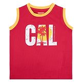 ORANGE COUNTY Sleeveless Palm Tree  Printed Tee - Red