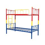 Metallika Valencia Twin Over Bunk Beds, Kids Bunk Bed (Tri Color)