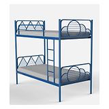 Metallika Nature Metal Bunk Bed in Blue Colour