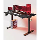 Artikel Electric Height Adjustable Table Diy Sit Stand Gaming DeskCarbon Black - Engineered Wood