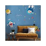 Jaamso Royals Blue Doraemon Vinyl Wallpaper