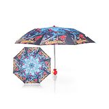 Johns Umbrellas John's Umbrellas John's Umbrella  Spiderman Print 2 Fold Straight Umbrella with  Whistle - Multicolor