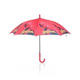 Johns Umbrellas John's Umbrellas John's Umbrella  Spiderman Print Straight Umbrella with J Curve Handle - Multicolor