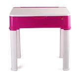 Cello Wimplast Cello Scholar Prime Kids Plastic Finish Desk, Pink & White