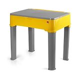 Cello Wimplast Cello Scholar Prime Kids Plastic Finish Desk, Yellow & Grey