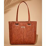 Fargo Women Brown Handbag 10L Capacity