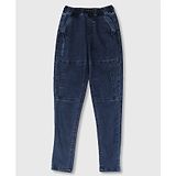 GINI & JONY Denim Full Length Solid Jeans- Blue