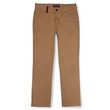 GINI & JONY Denim Full Length Solid Trouser - Beige